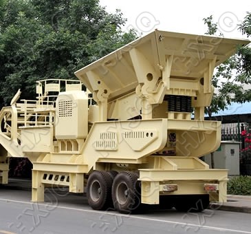 mobile crushing station