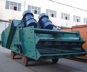 Linear vibrating screen