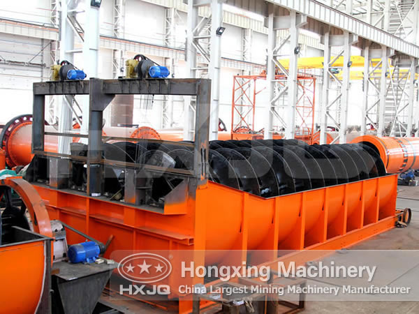 double screw sand washer